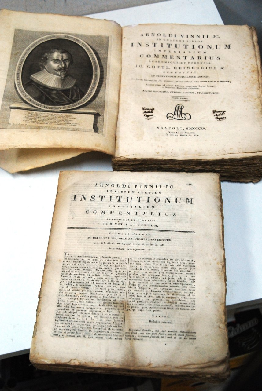 In quatuor libros institutionum imperalium commentarius accademicus et forensis 2 …