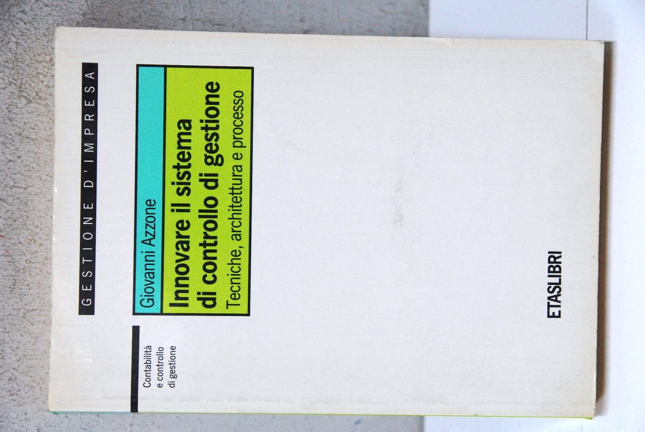 Innovare il sistema di controllo di gestione