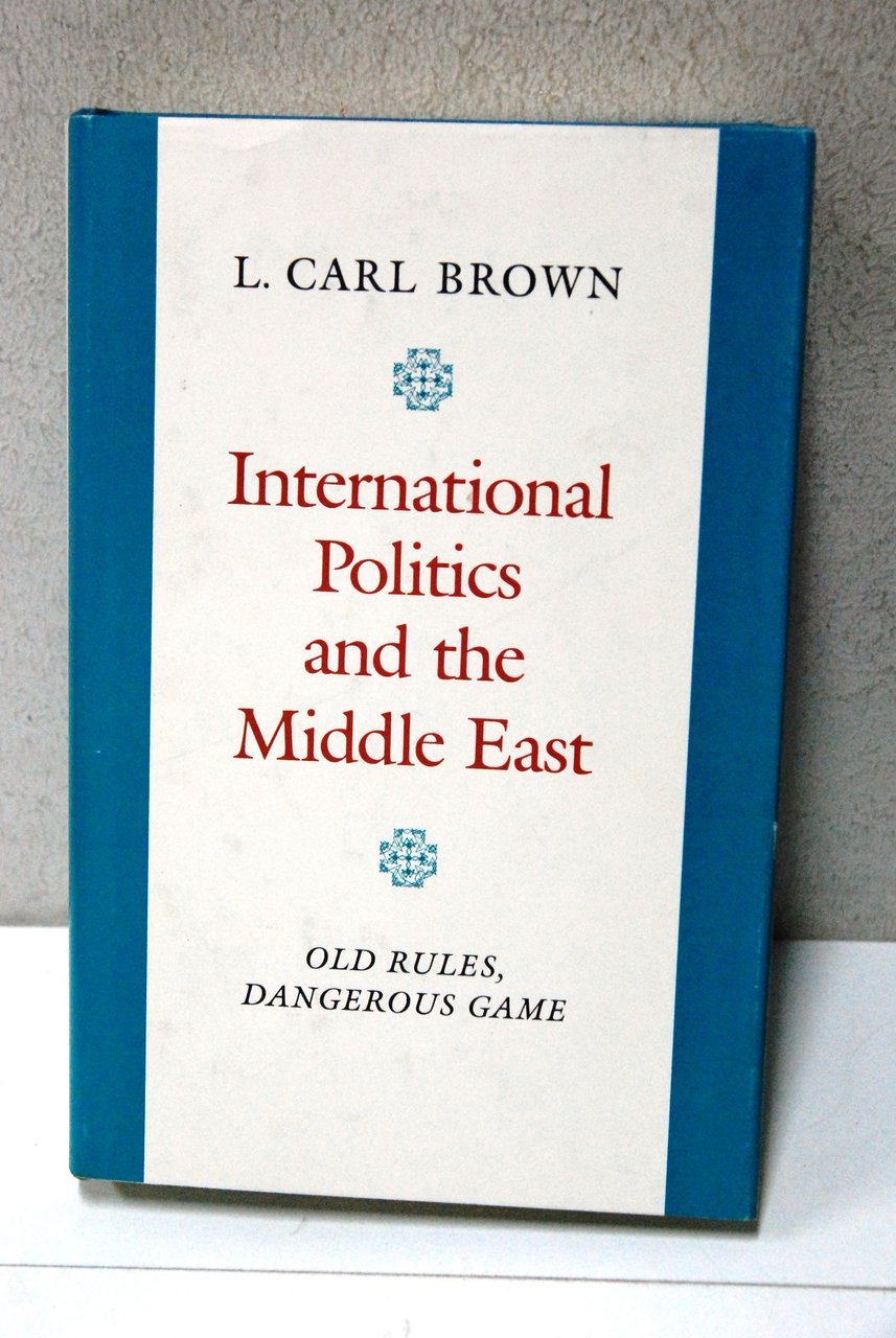 international politics and the middle east NUOVO | Immagine principale