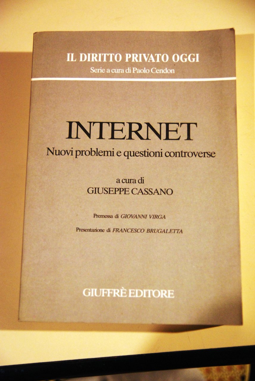 internet nuovi problemi e questioni controverse