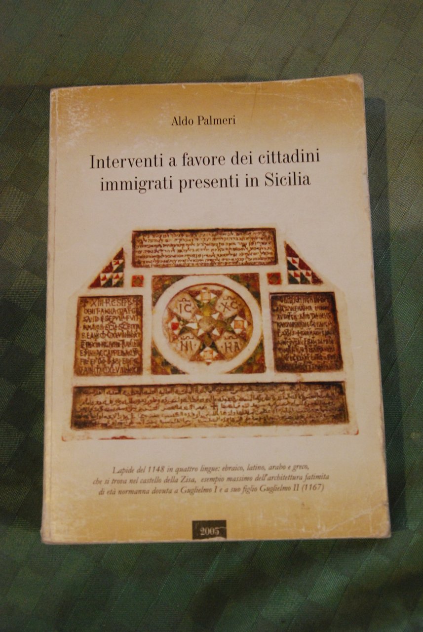 INTERVENTI a favore dei cittadini immigrati presenti in sicilia
