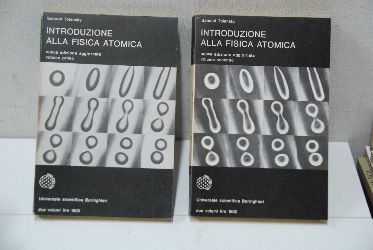 introduzione alla fisica atomica 2 voll. NUOVI | Immagine principale