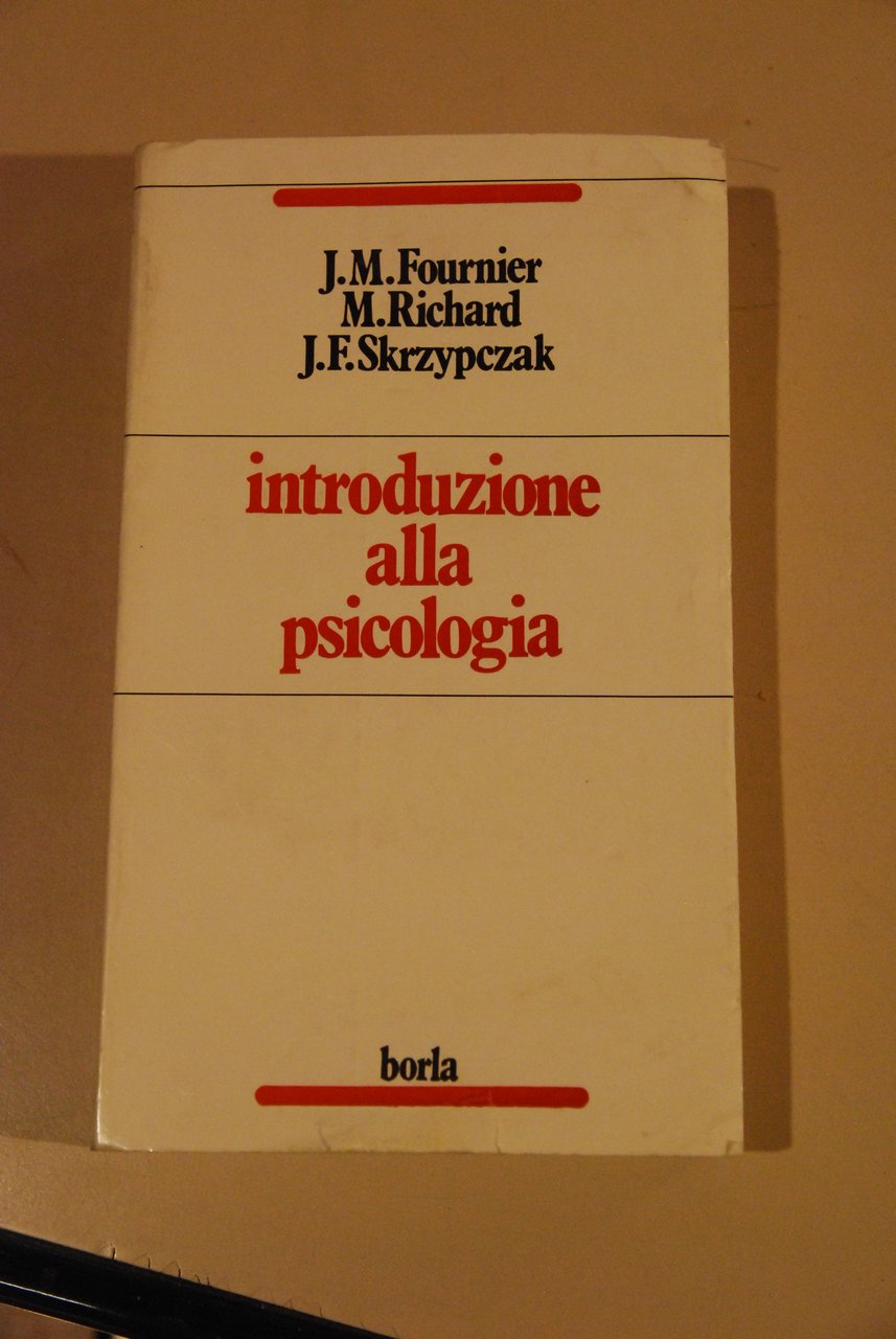 introduzione alla psicologia NUOVO