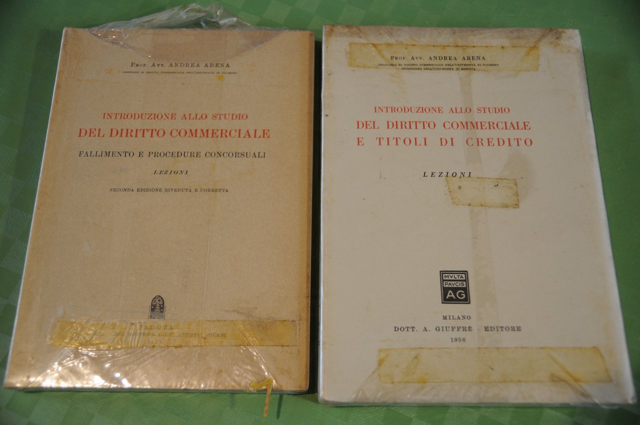 introduzione allo STUDIO DEL DIRITTO COMMERCIALE e titoli di credito …