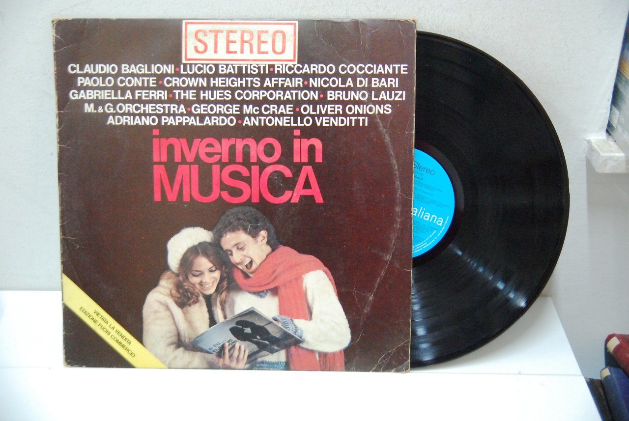 inverno in musica 33 giri edizione fuori commercio