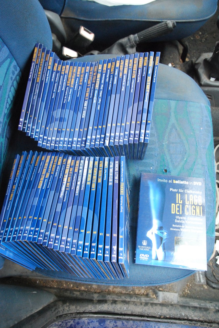 invito al balletto in dvd da 1 a 63 meno …