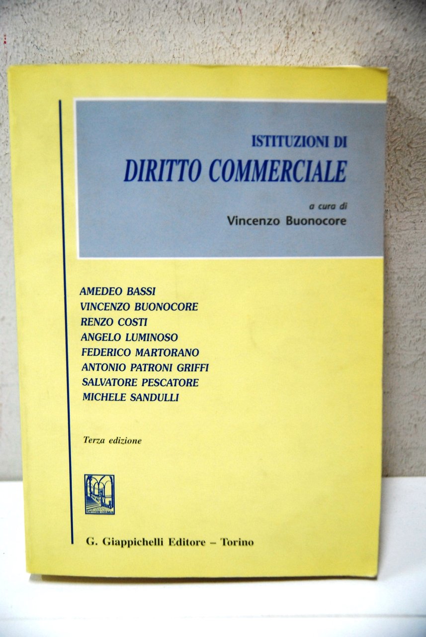 Istituzioni di Diritto Commerciale