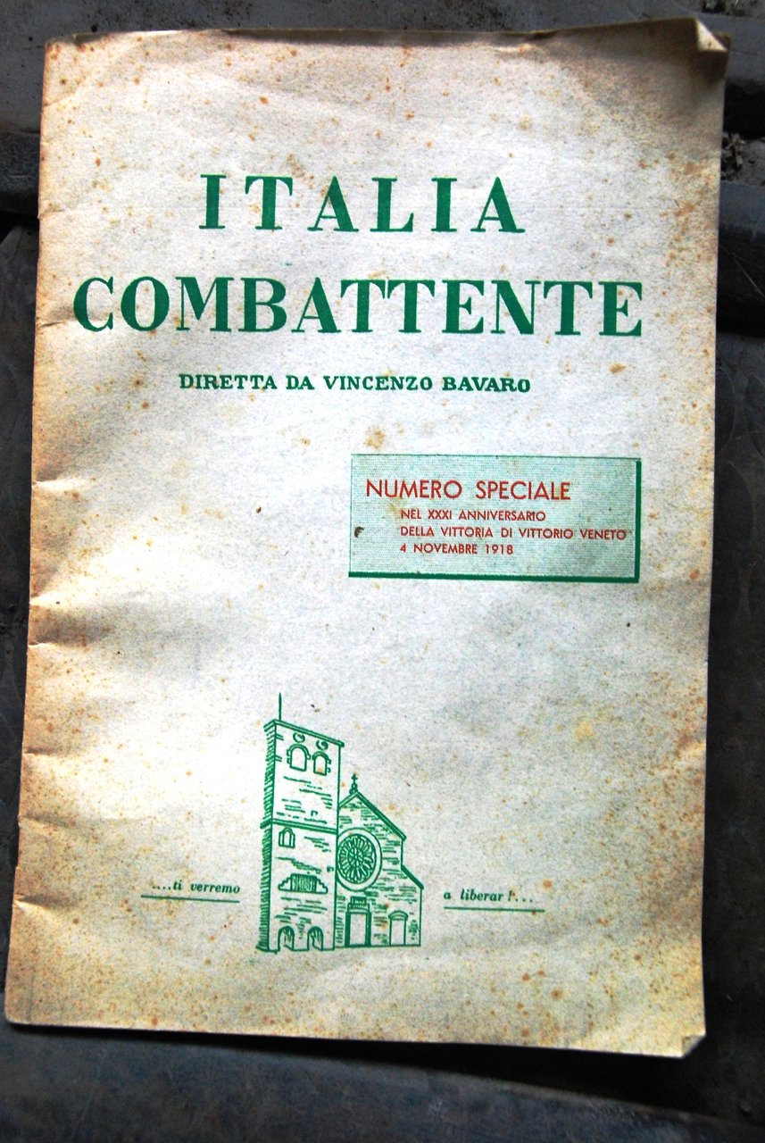 ITALIA COMBATTENTE xxxi anniv. vittoria vittorio veneto