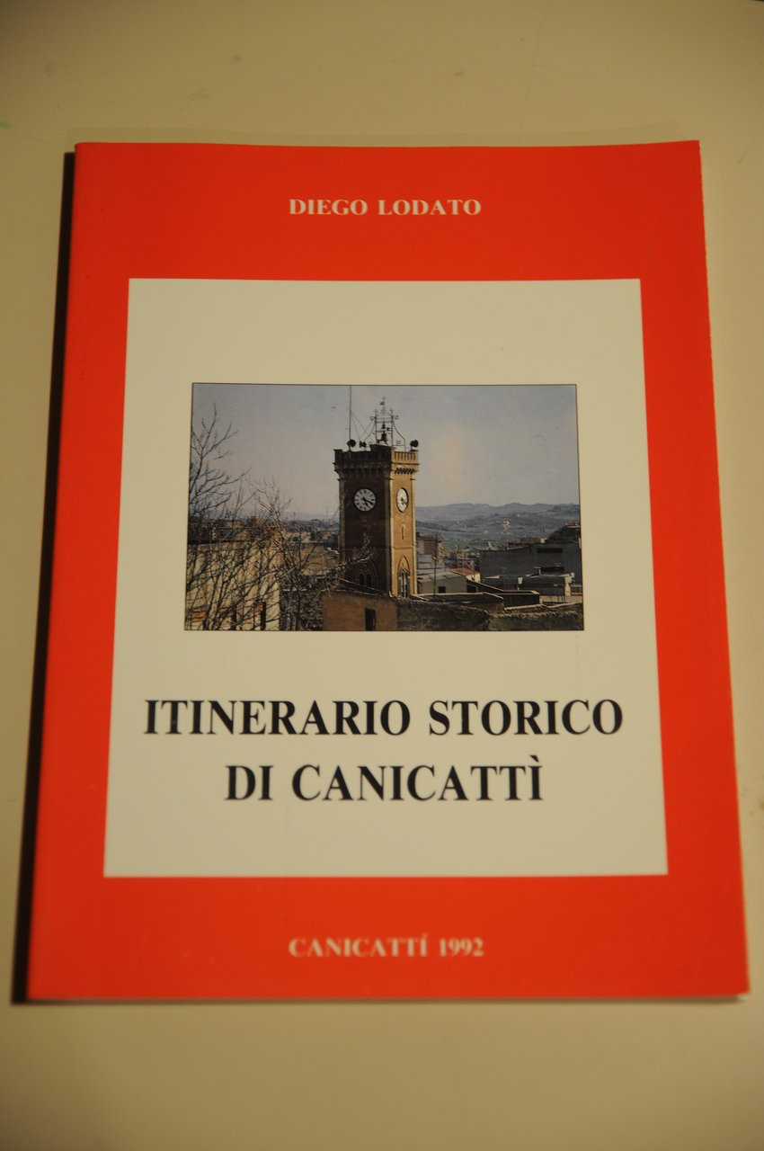 ITINERARIO storico di canicatti' canicattì NUOVISSIMO