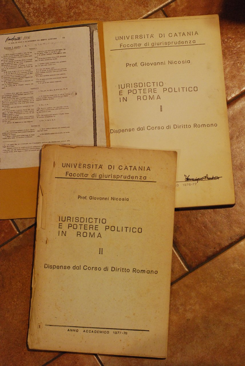 IURISDICTIO e potere politico in roma