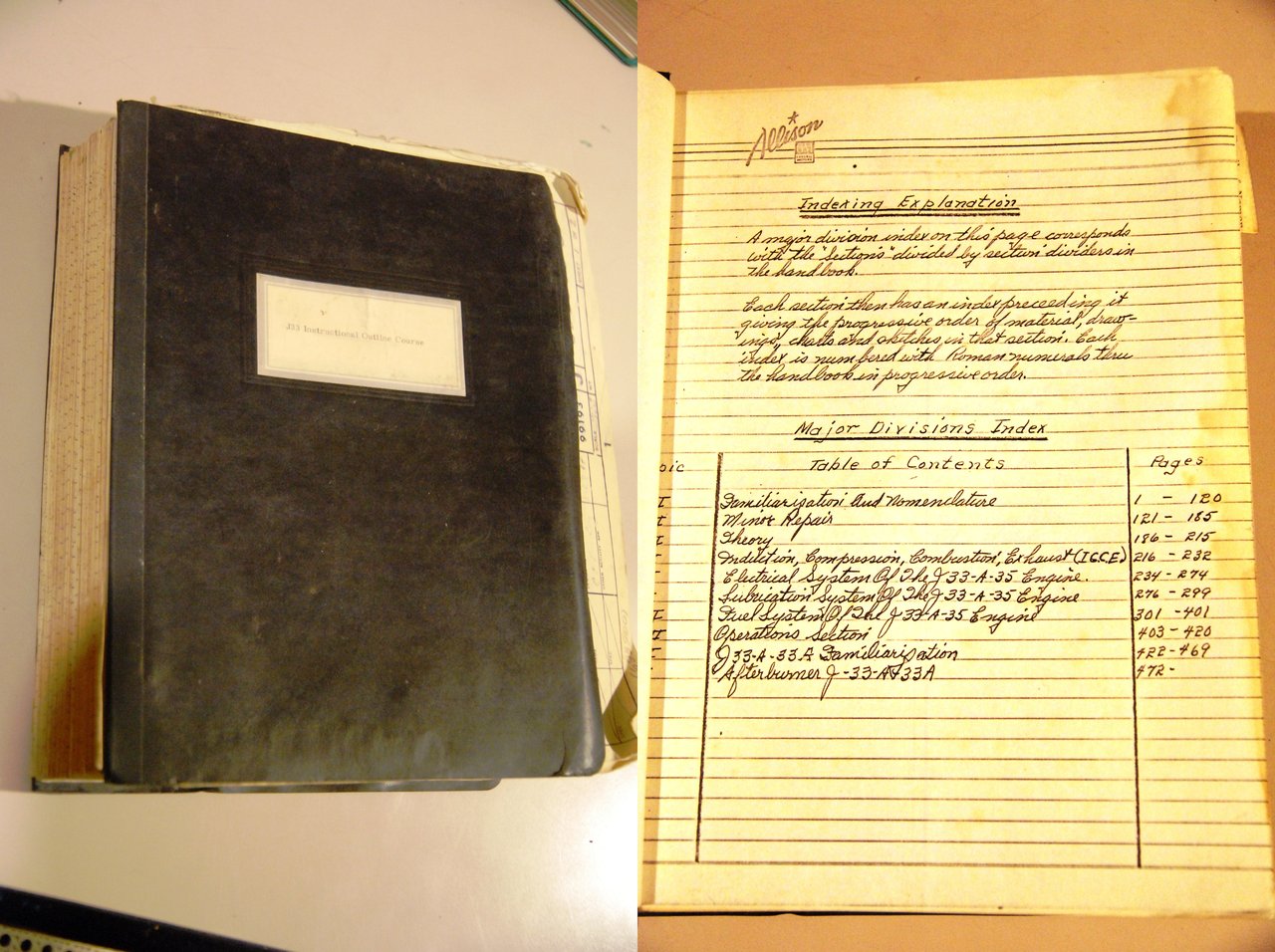 j33 instructional outline course indexing explanation major divsions index j33-a-35 …