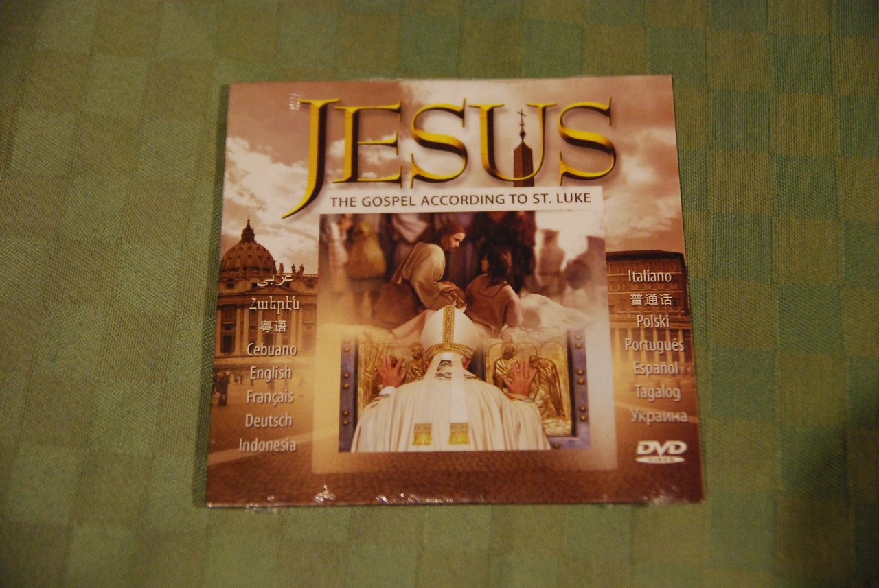 jesus the gospel according to ST. luke NUOVO