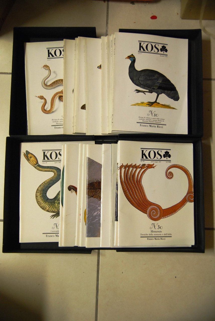 Kos fmr anno 1 (1-10 mancante del n. 7) e … | Immagine principale