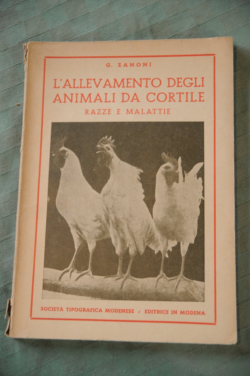 l'allevamento degli animali da cortile razze e malattie NUOVISSIMO