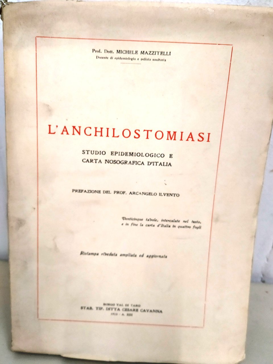 l'anchilostomiasi