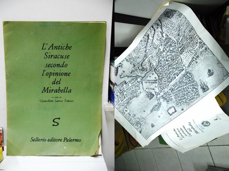 l'antiche siracuse secondo l'opinione del mirabella con una tavola gigante