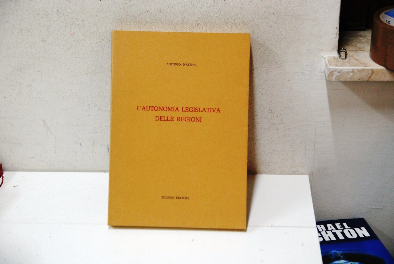 l'autonomia legislativa delle regioni NUOVO