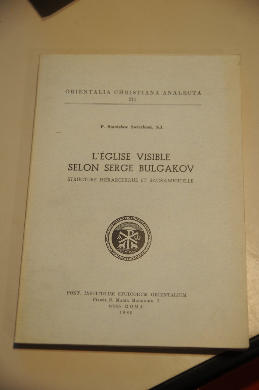 l'eglise visible selon serge bulgakov NUOVISSIMO | Immagine principale