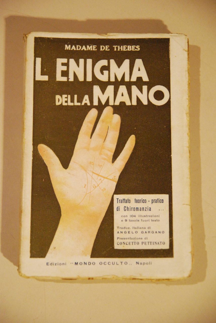 l'enigma della mano 1 ed.