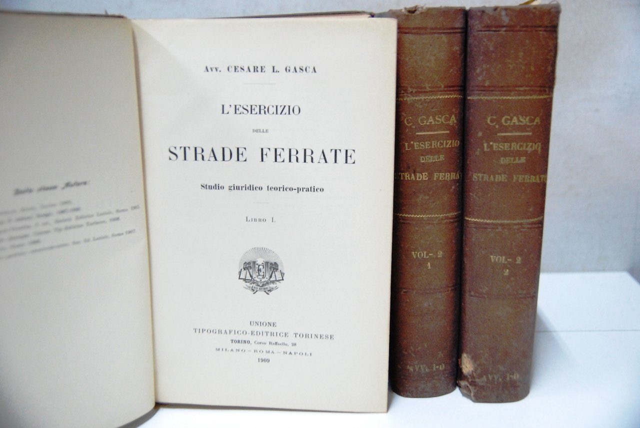 L'esercizio delle strade ferrate studio giuridico teorico pratico ? 2 … | Immagine principale