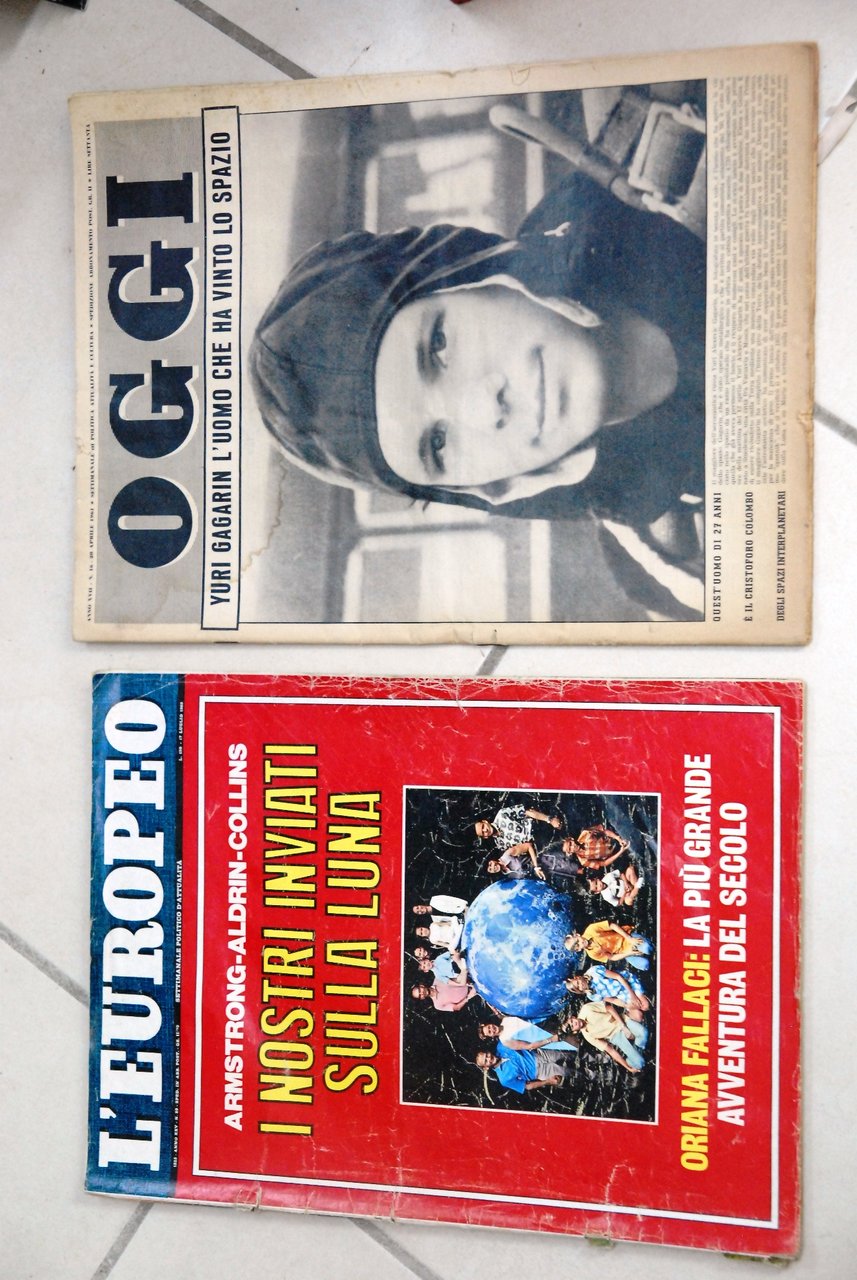 l'europeo i nostri inviati sulla luna e oggi yuri gagarin … | Immagine principale