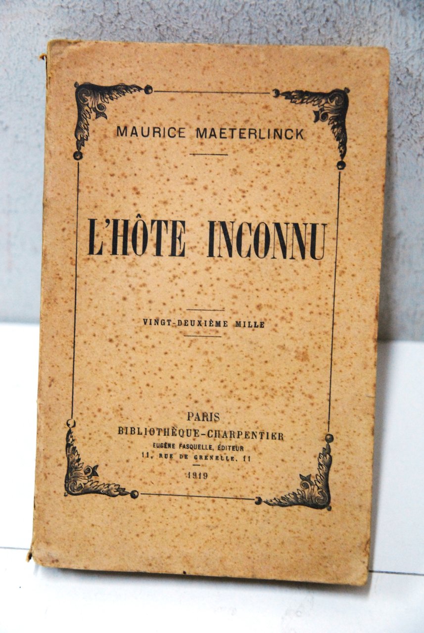 L'HOTE INCONNU