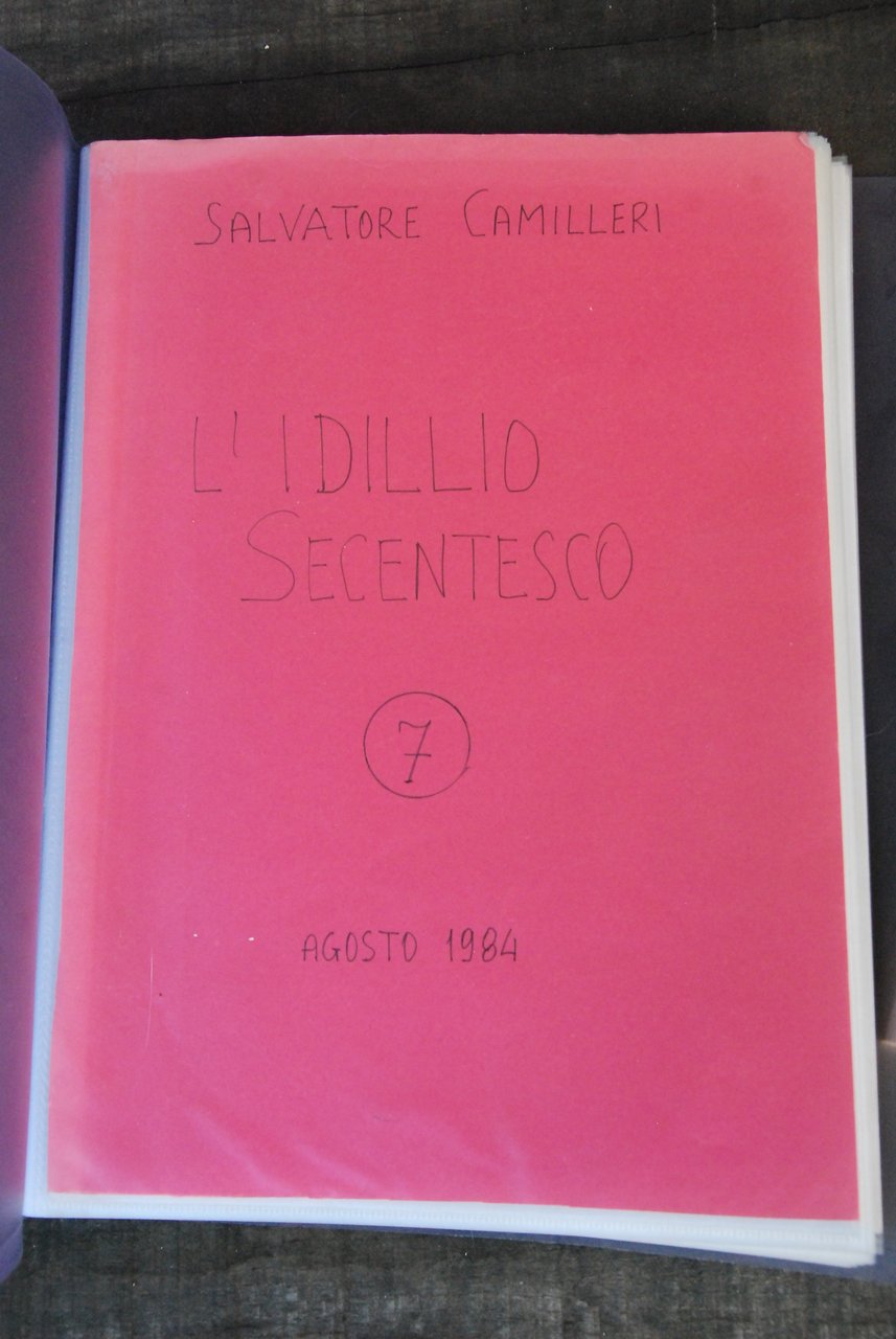 l'idillio settecentesco copia unica scritta da lui medesimo | Immagine principale