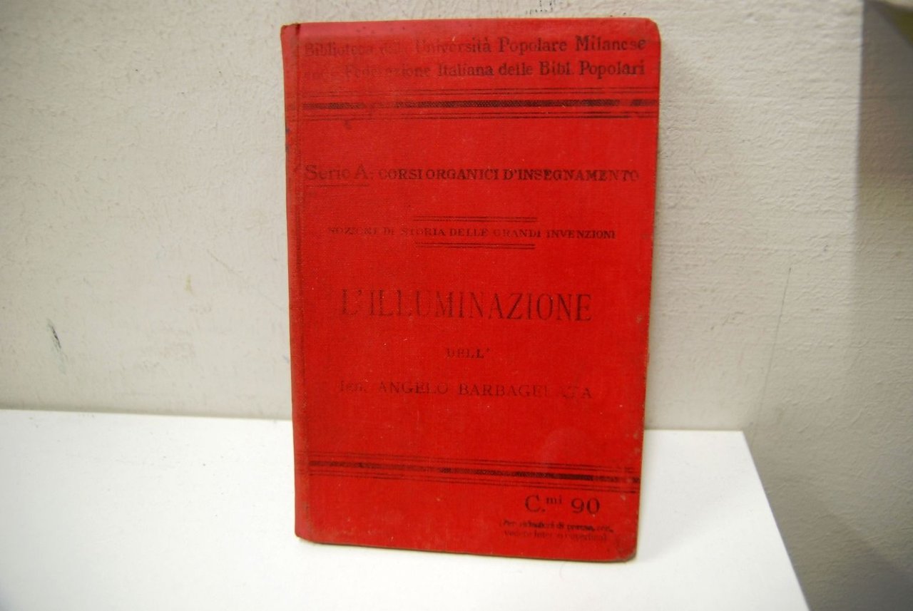 L'illuminazione serie A corsi organici insegnamento