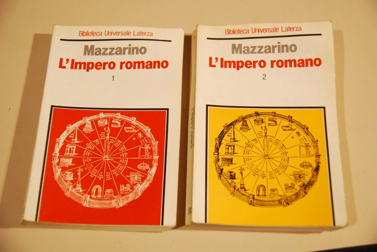 l'impero romano voll. 1 e 2 (sottolineature a matita)