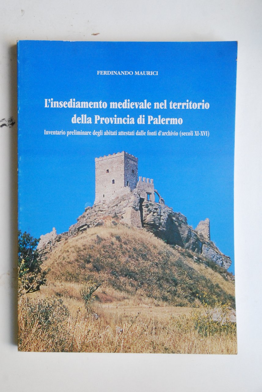 l'insediamento medievale nel territorio della provincia di palermo NUOVO