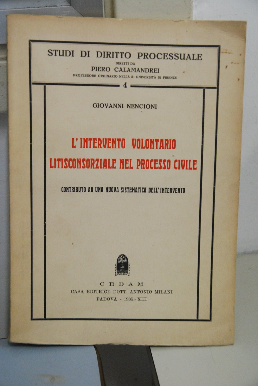 l'intervento volontario litisconsorziale nel processo civile