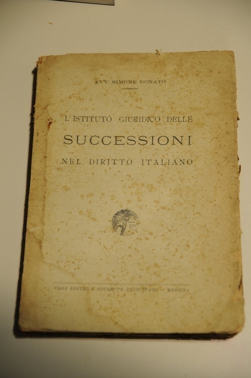 l'istituto giuridico delle successioni nel diritto italiano
