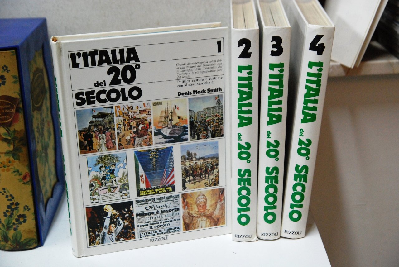 l'italia del 20 secolo 4 voll. opera cpl. NUOVO