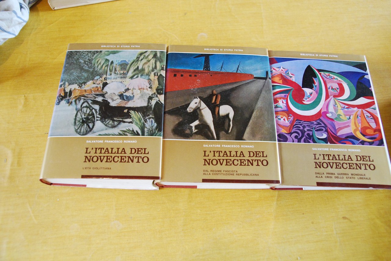 l'italia del novecento tre voll. 1,2,3 NUOVI