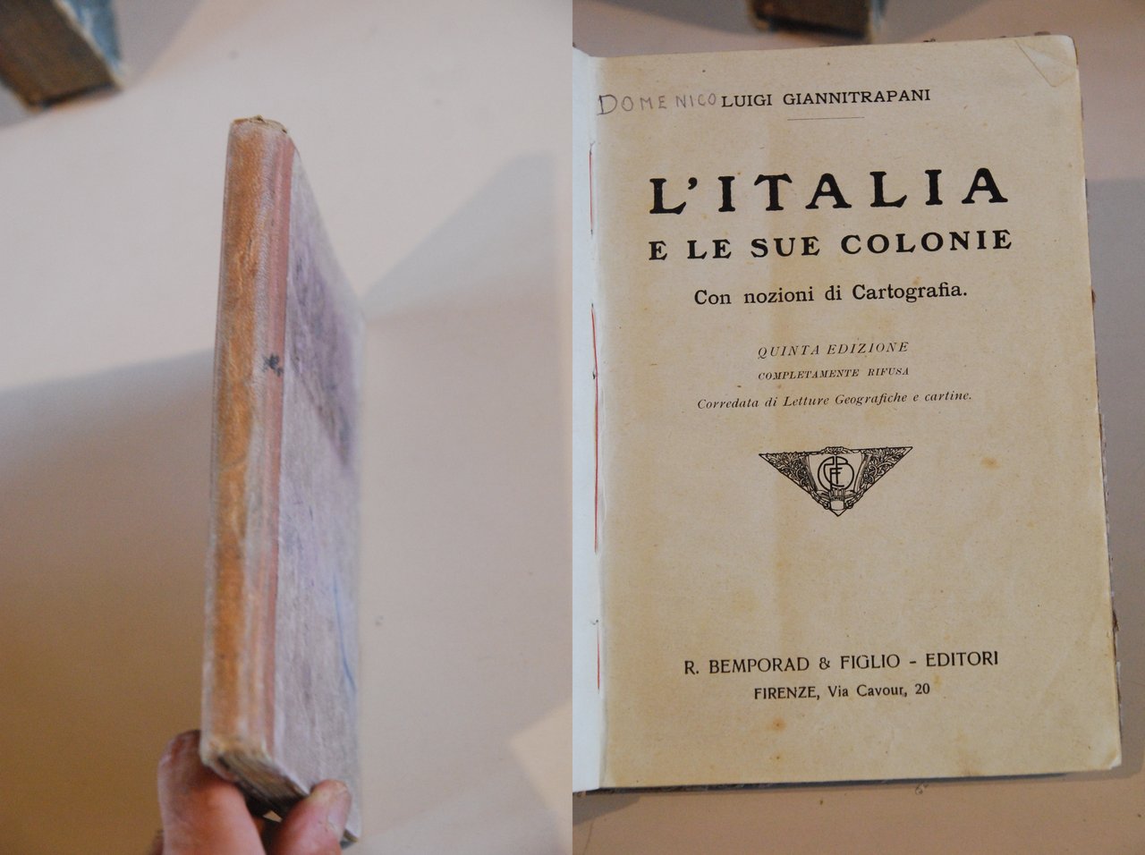 l'italia e le sue colonie 5 ed.