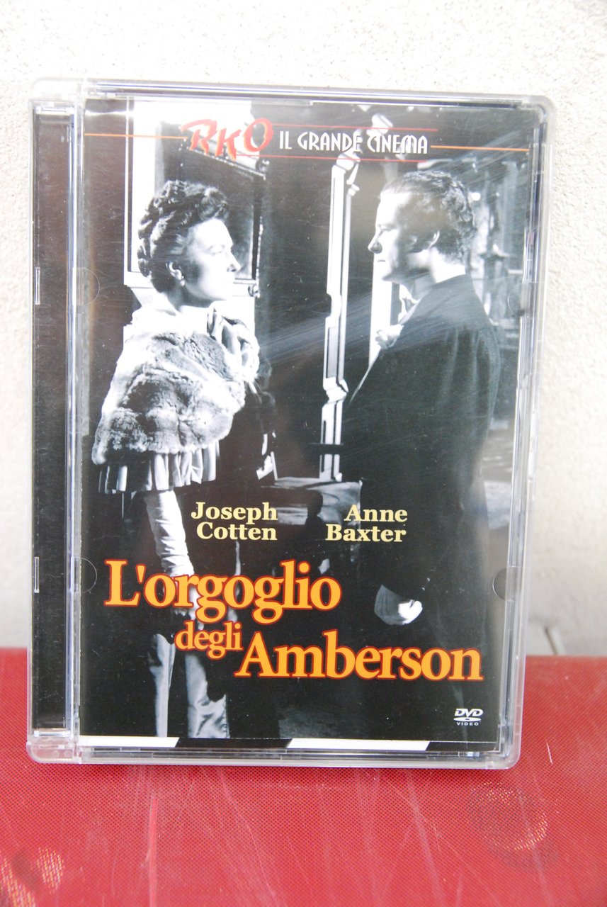 L'ORGOGLIO DEGLI AMBERSON orson welles dvd MAI APERTO