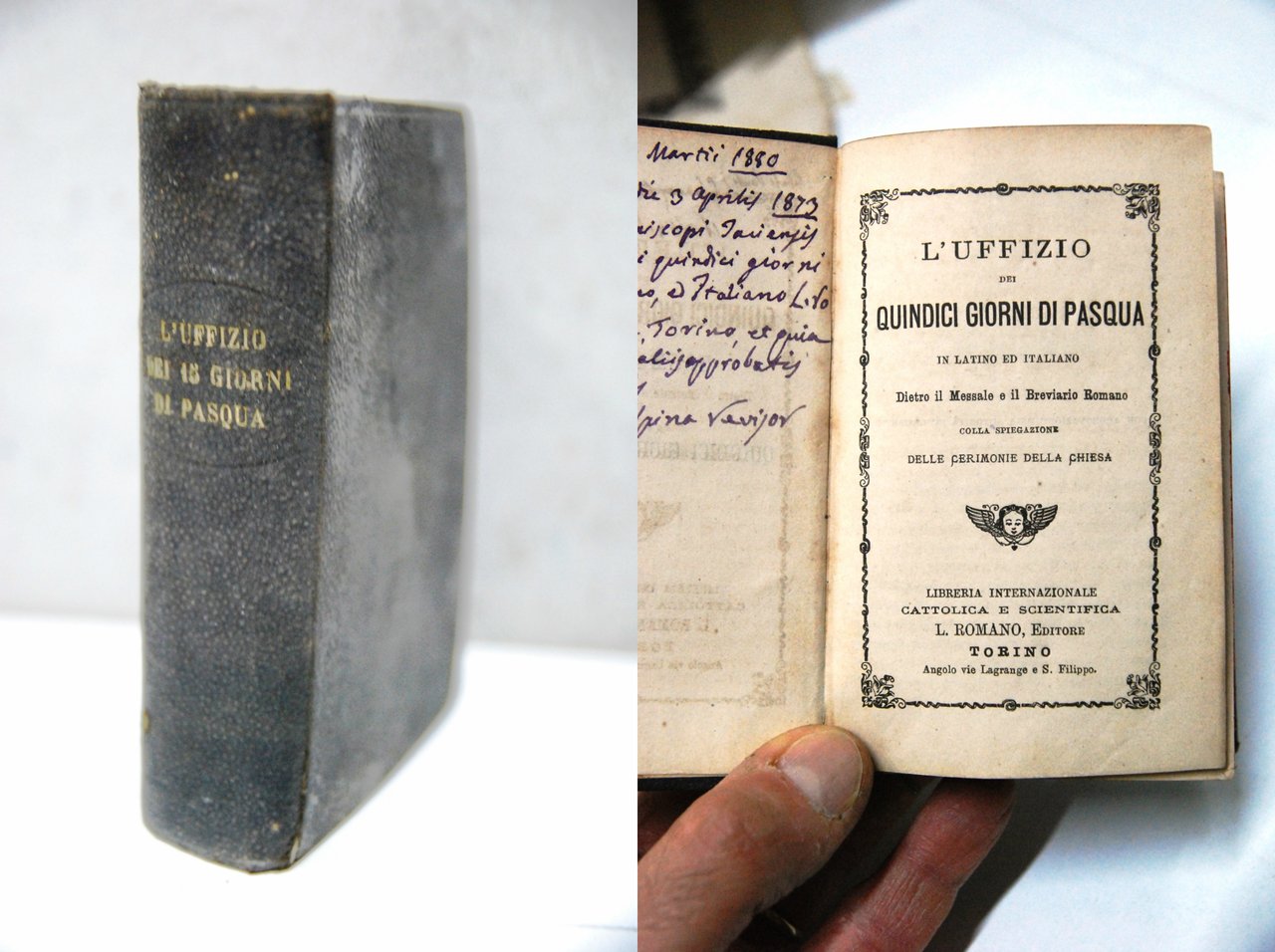 l'uffizio dei quindici giorni di pasqua in latino ed italiano … | Immagine principale