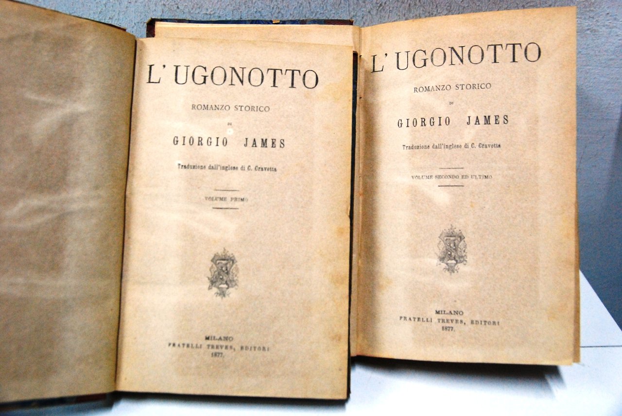 l'ugonotto 2 voll. opera cpl.