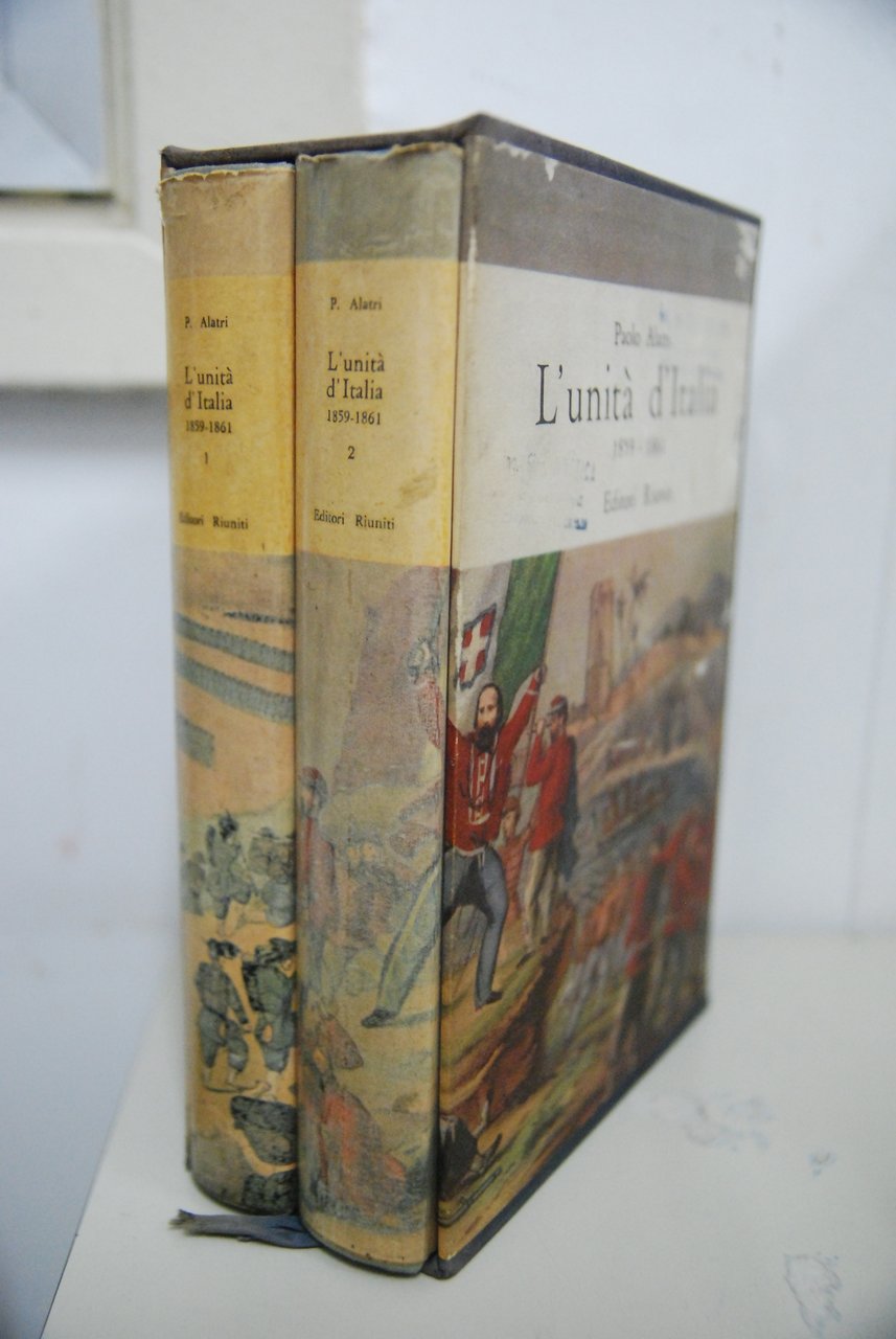 l'unità d'italia 2 voll. opera cpl. con cofanetto | Immagine principale