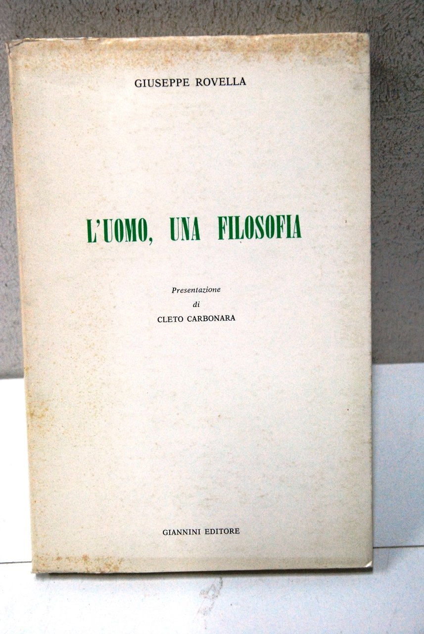 l'uomo una filosofia NUOVO | Immagine principale