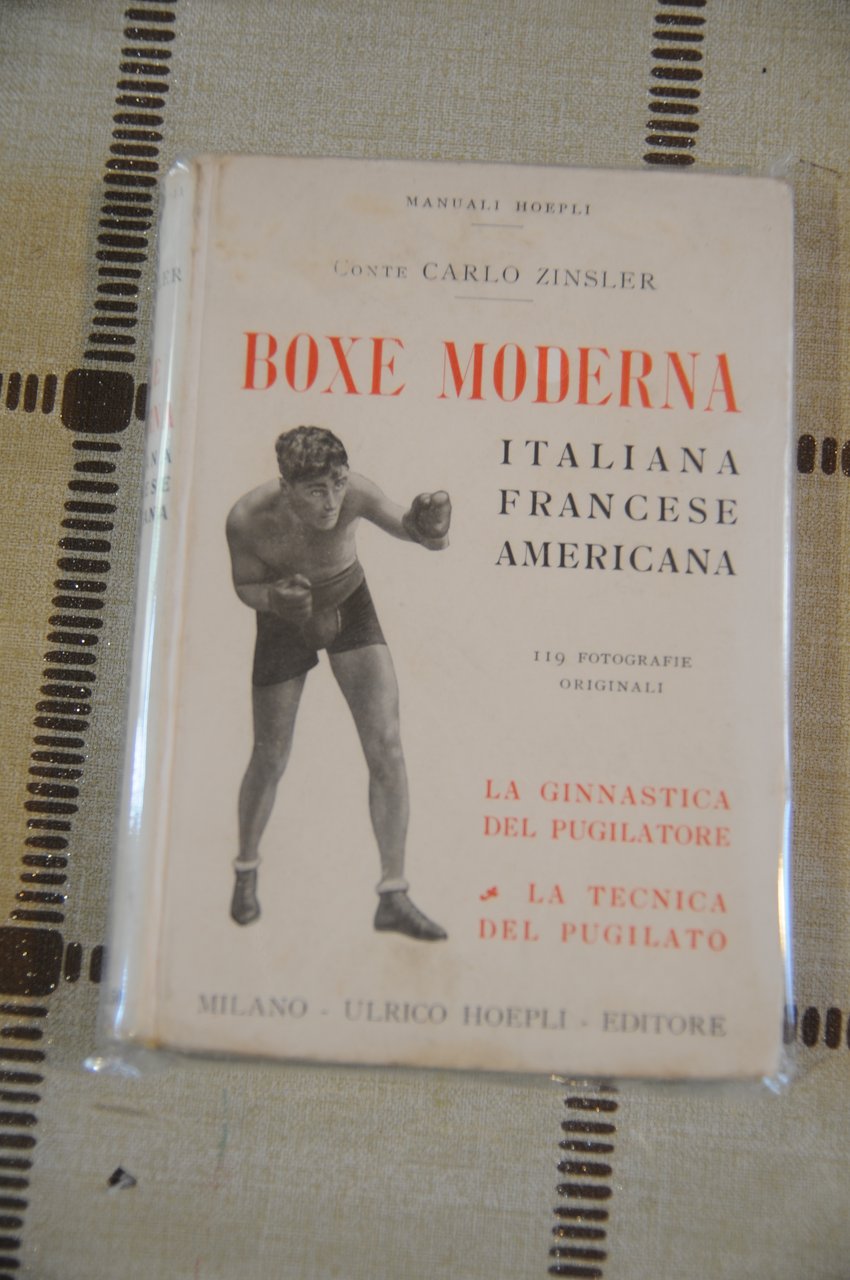 la boxe moderna italiana francese americana ginnastica del pugilatore tecnica … | Immagine principale