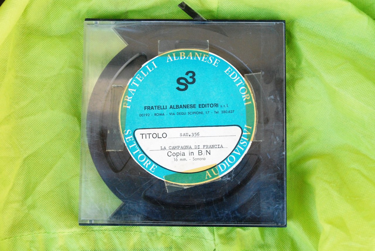 la campagna di francia pellicola 16 mm audio video