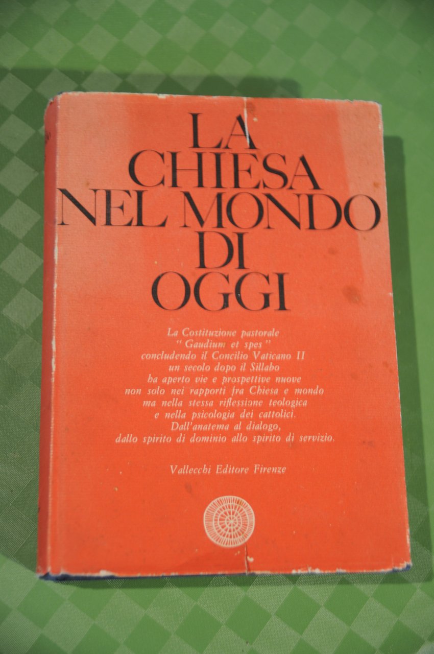 la chiesa nel mondo di oggi NUOVO