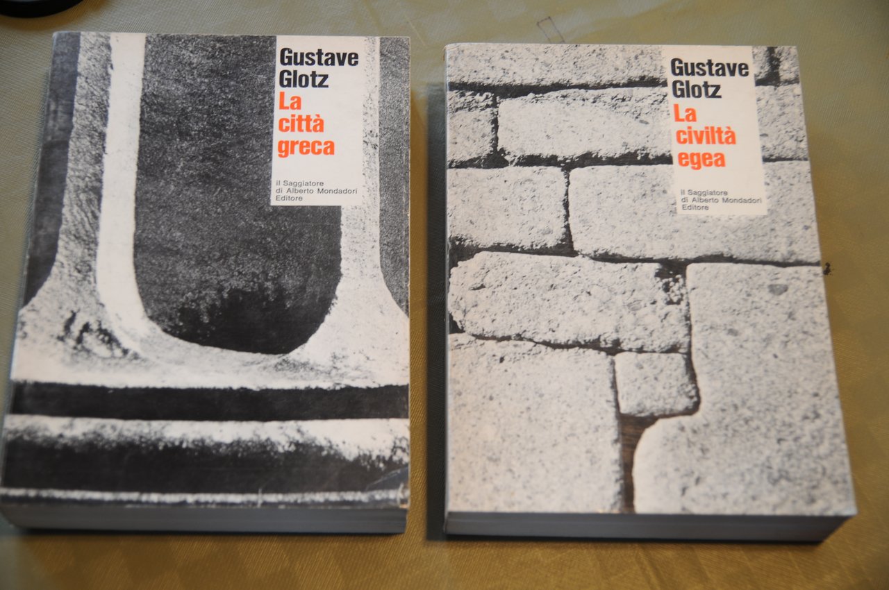 la città greca e la civiltà egea 2 voll. NUOVI