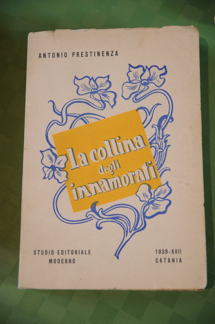 la collina degli innamorati autografato con dedica