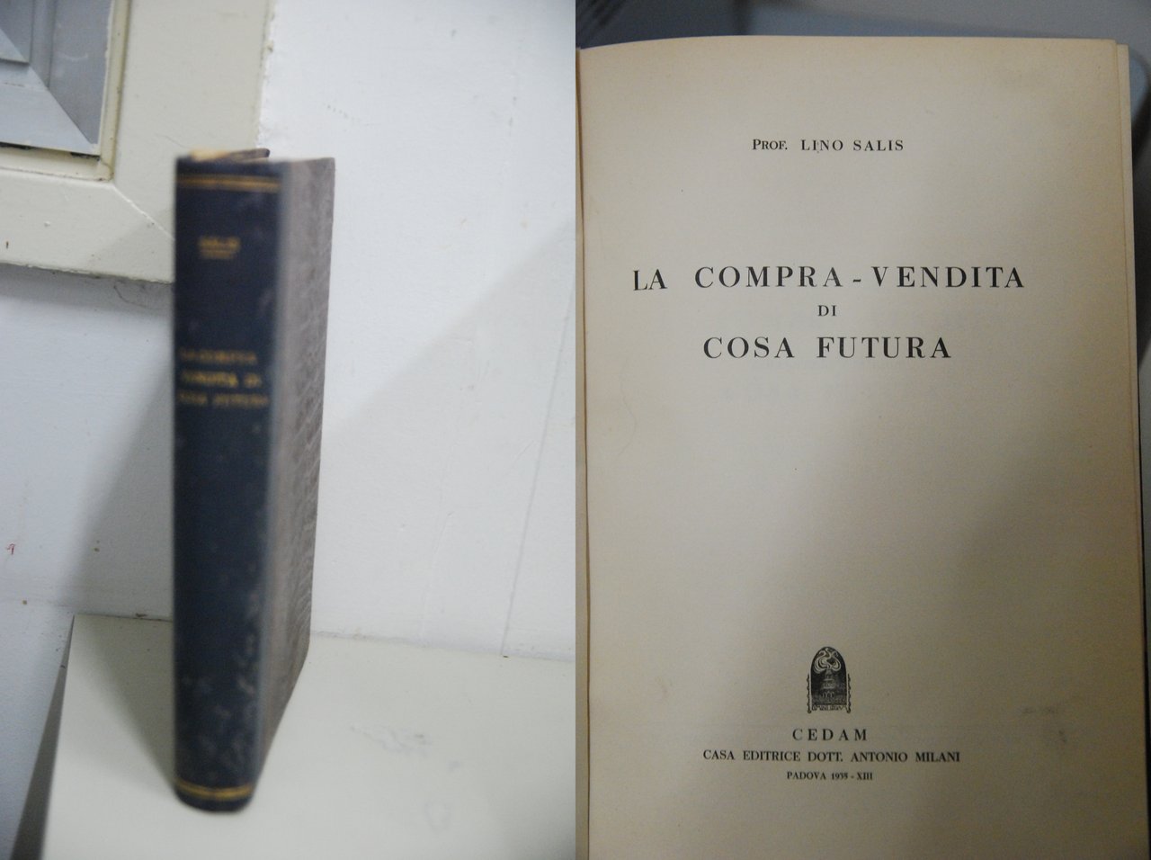 la compra vendita di cosa futura (come nuovo) | Immagine principale