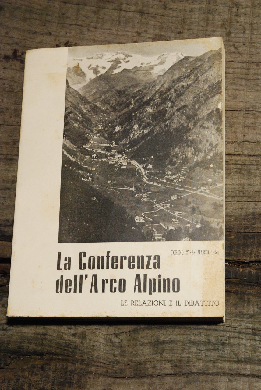 la conferenza dell'arco alpino le relazioni e il dibattito NUOVO