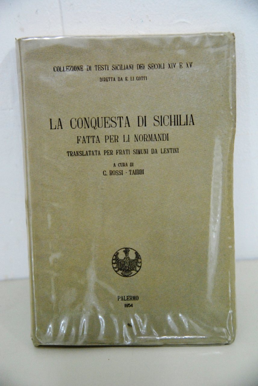 la conquesta di sichilia fatta per li normandi NUOVO