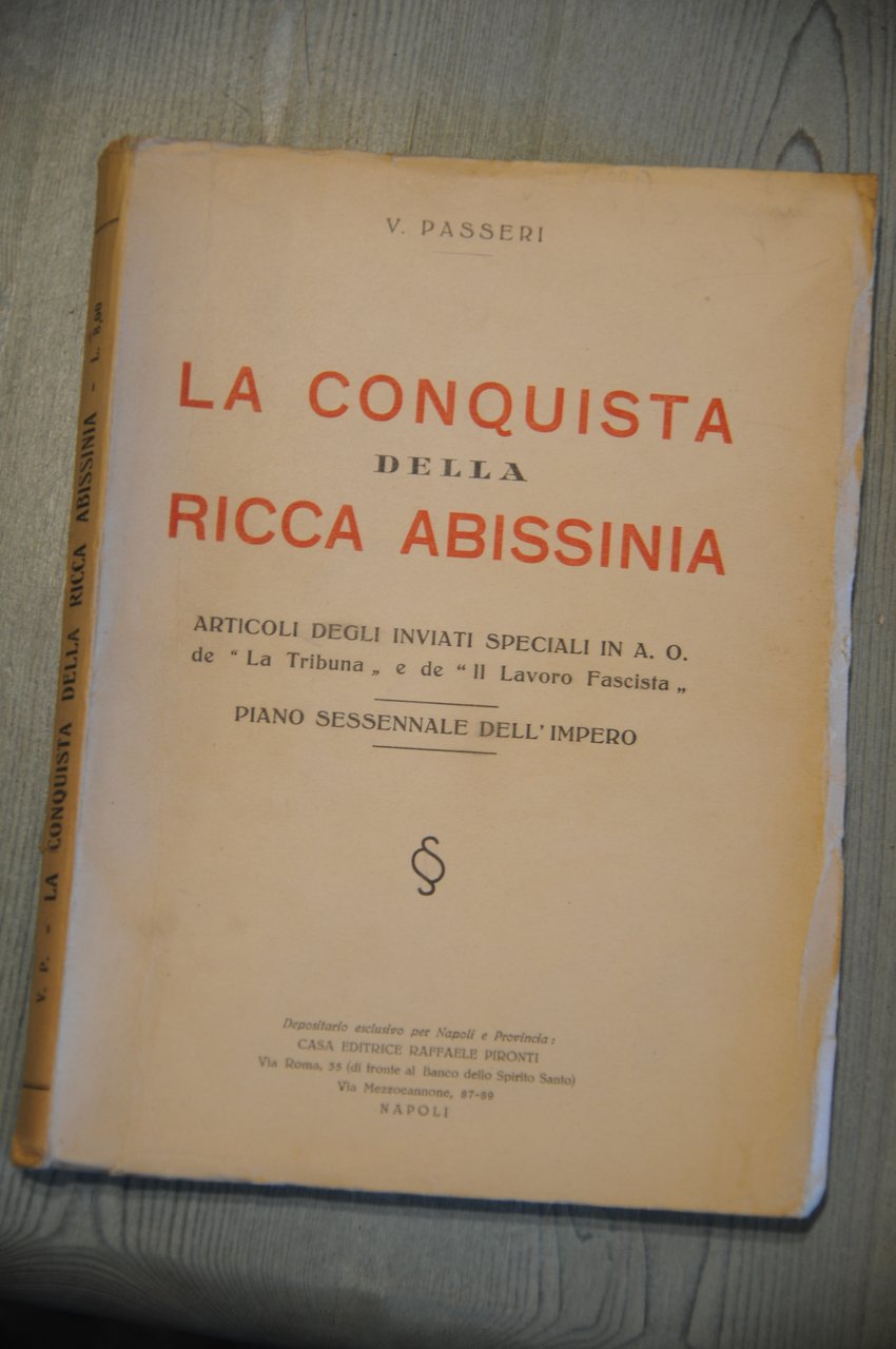 LA CONQUISTA DELLA RICCA ABISSINIA