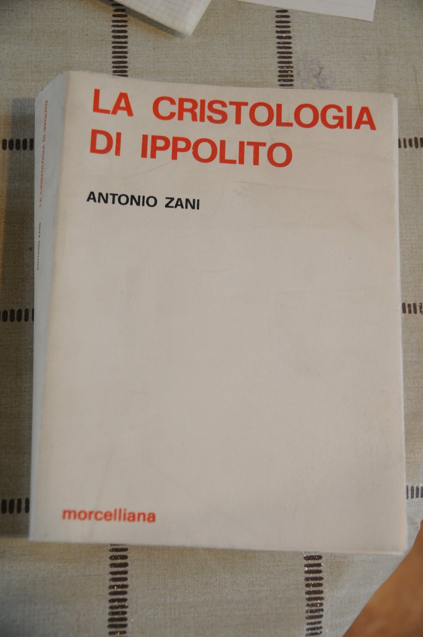 la cristologia di ippolito NUOVISSIMO | Immagine principale